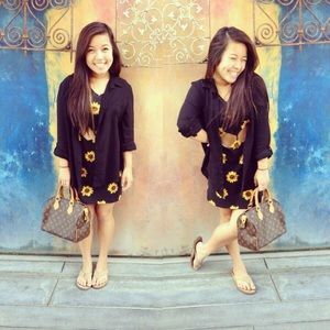 Kendall and Kylie Sunflower Dress